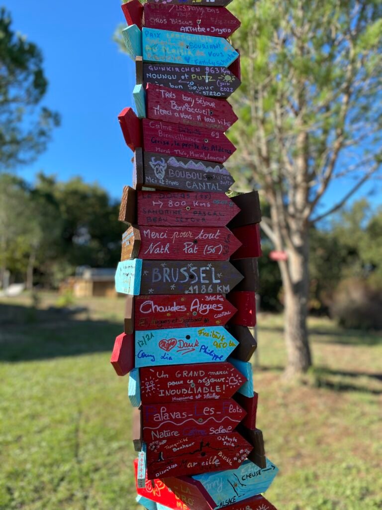 Totem Souvenir du Domaine Pedra Llampada